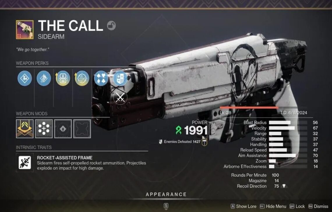 PVE God Roll Iota Draconis